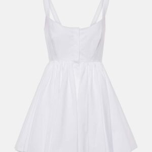 Alaïa Cotton poplin skater dress