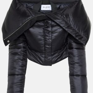 Alaïa Cropped puffer jacket