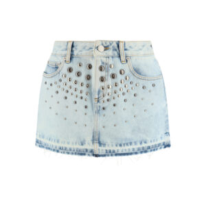 Alessandra Rich - Denim Mini Skirt