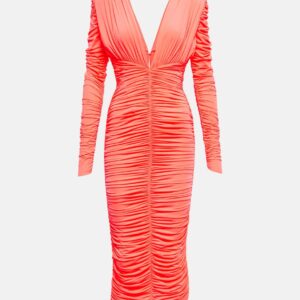 Alex Perry Marin ruched midi dress