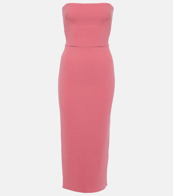 Alex Perry Strapless midi dress