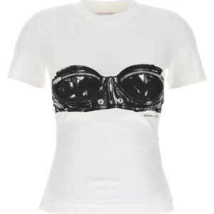 Alexander McQueen Biker Bra T-shirt