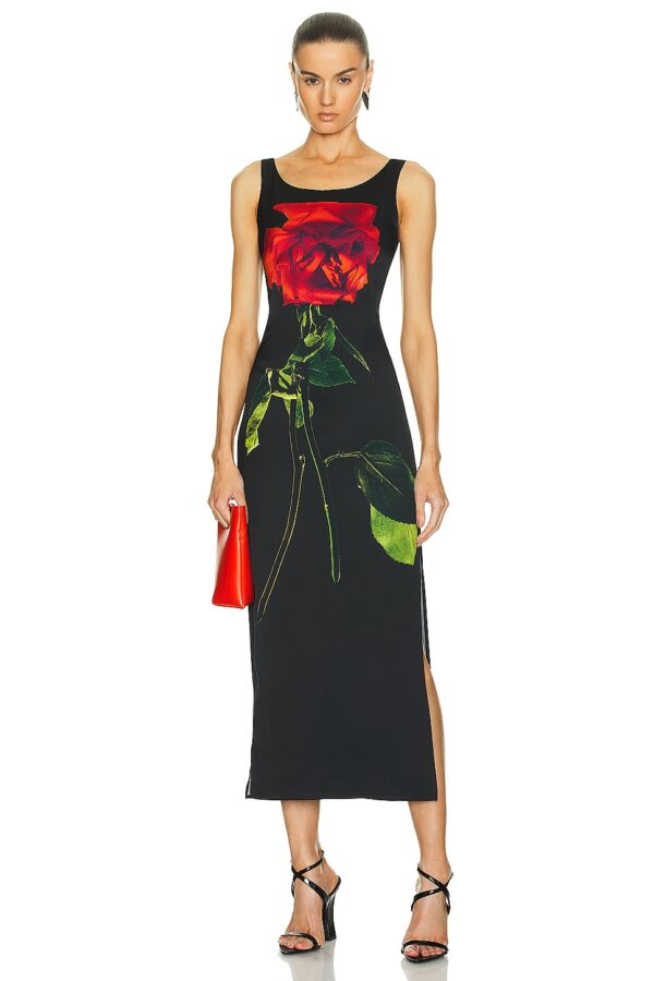 Alexander McQueen Evening Dress in Black - Black. Size 38 (also in ).