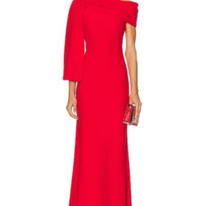 Alexander McQueen Evening Dress in Lust Red - Red. Size 40 (also in 38).