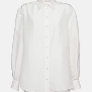 Alexander McQueen Oversized cotton shirt