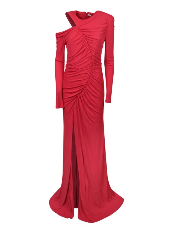 Alexander McQueen Ruched Dress