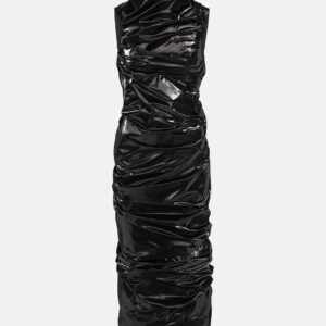 Alexander McQueen Ruched midi dress