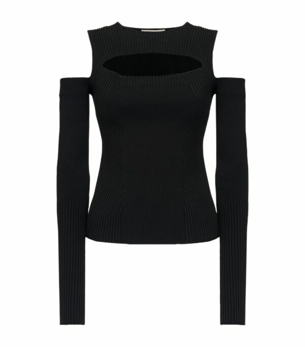 Alexander Mcqueen Cold-Shoulder Top