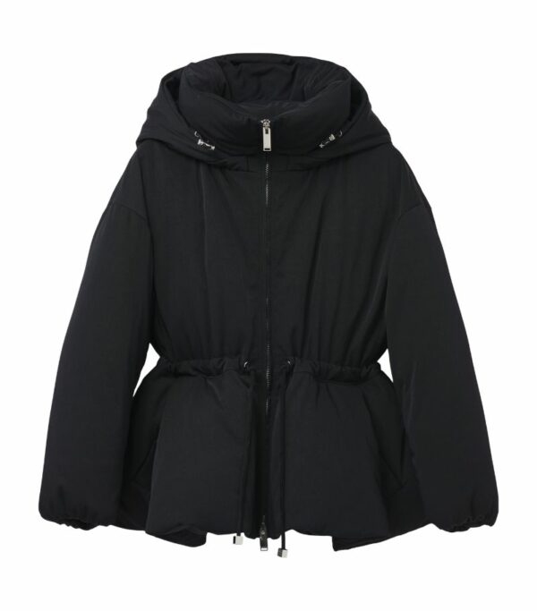 Alexander Mcqueen Peplum Puffer Jacket