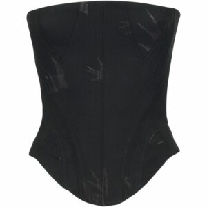 Alexander Mcqueen Swallows Corset Top