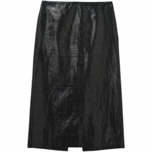 Alexander Mcqueen Tarpaulin Pencil Skirt