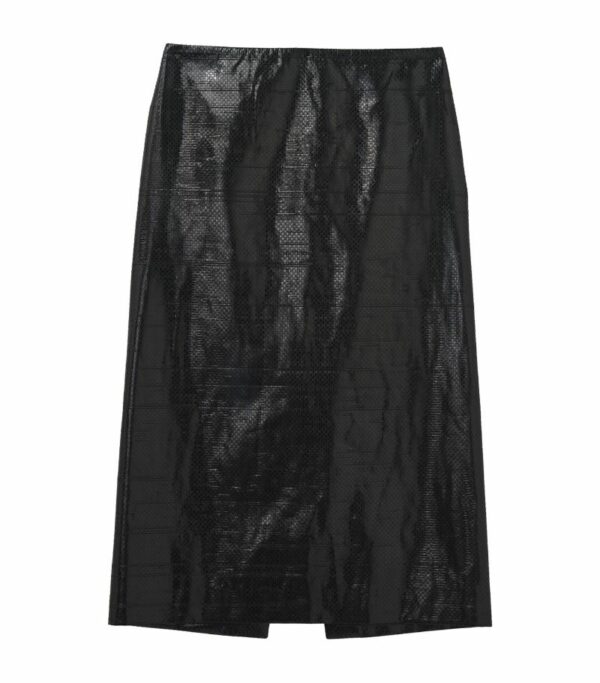 Alexander Mcqueen Tarpaulin Pencil Skirt