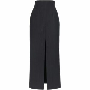 Alexander Mcqueen Wool Pinstripe Pencil Skirt