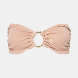 Alexandra Miro Carlotta ring-detail bandeau bikini top