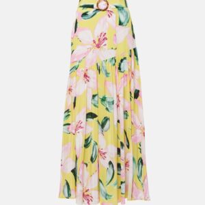 Alexandra Miro Tina floral maxi skirt