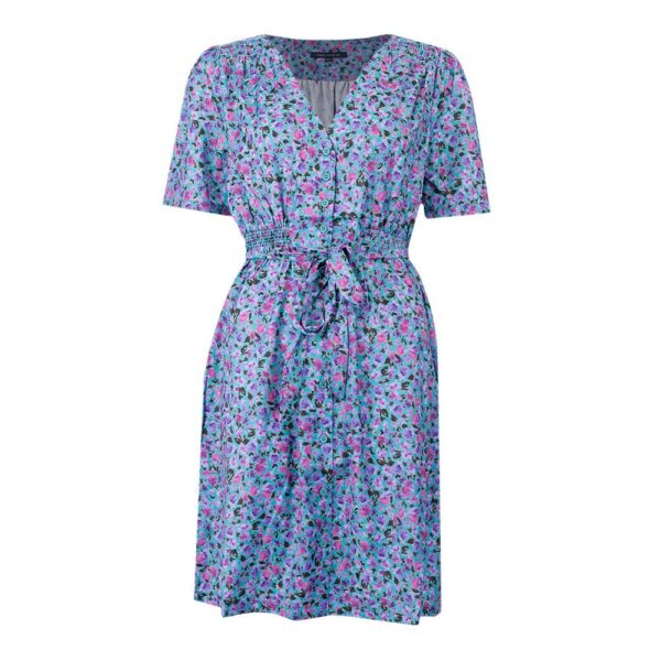 Alezzia Ely Jacquard Smock Dress