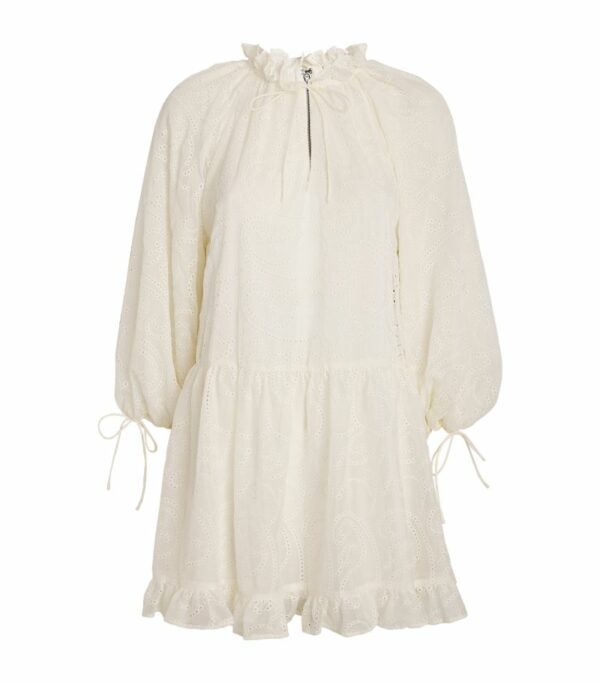 Alice + Olivia Gathered Sherrie Tunic Dress