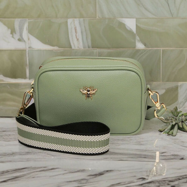 Alice Wheeler Mini Crossbody Sage Bag