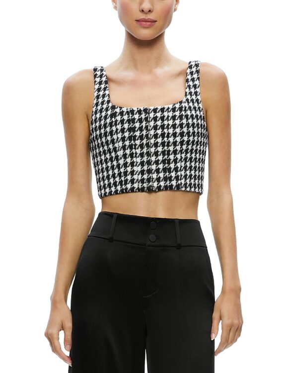 Alice and Olivia Breslin Boned Corset Top