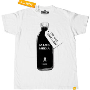 All Riot 'Mass Media' Organic T-Shirt