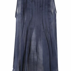 Allen Sleeveless Pleated Top