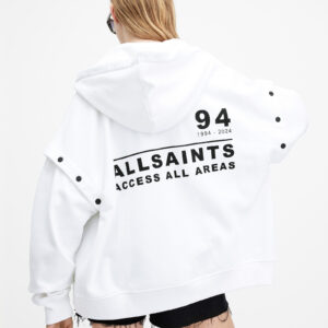 Allsaints Access Amphia Oversized Logo Hoodie