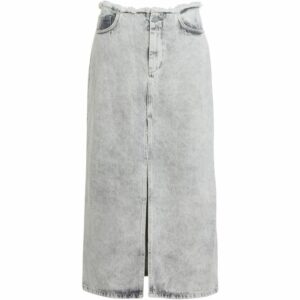 Allsaints Denim Honour Midi Skirt