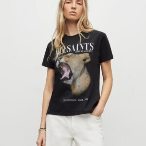 Allsaints Empera Grace Lion Print Graphic T-shirt