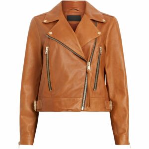 Allsaints Leather Beale Biker Jacket