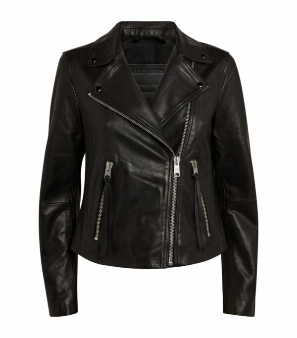 Allsaints Leather Dalby Biker Jacket