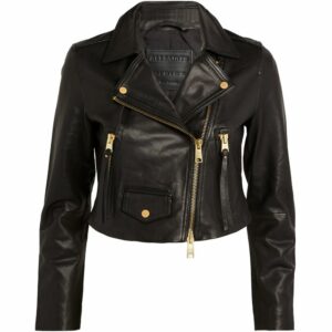 Allsaints Leather Elora Biker Jacket