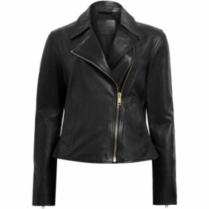 Allsaints Leather Vela Biker Jacket