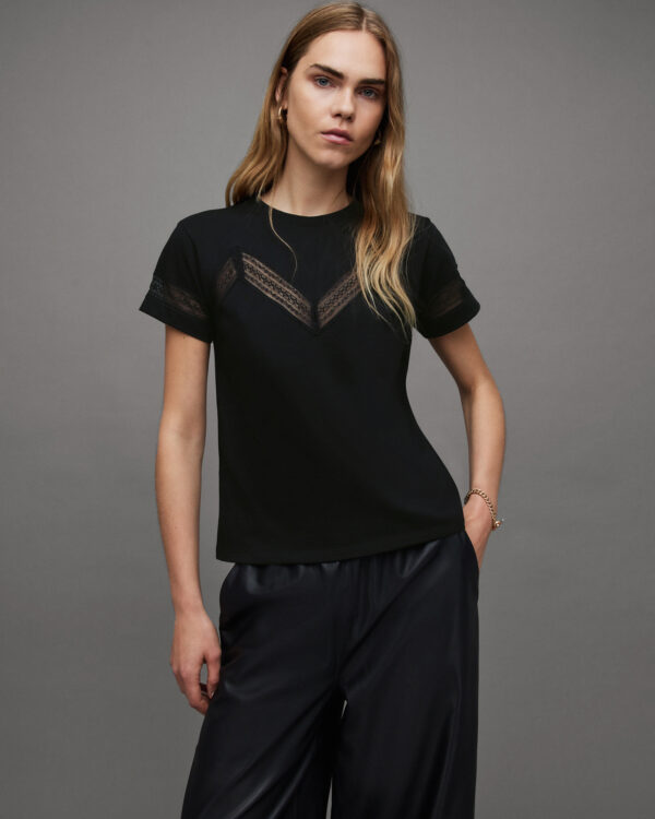 Allsaints Lina Lace T-shirt