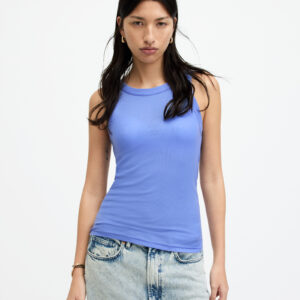 Allsaints Rina Crew Neck Sleeveless Tank Top