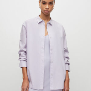 Allsaints Sasha Oversized Split Hem Shirt