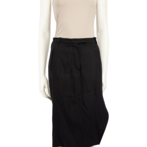 Altuzarra Black Side Slit Pencil Skirt