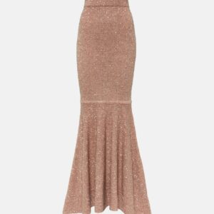 Altuzarra Kasou metallic knit maxi skirt