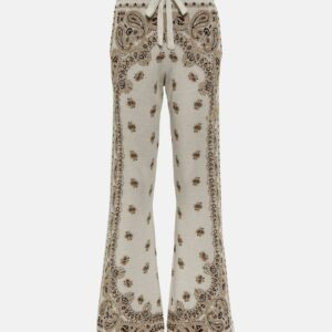 Amiri Bandana knitted wool pants