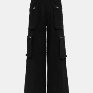 Amiri High-rise wide-leg cargo pants