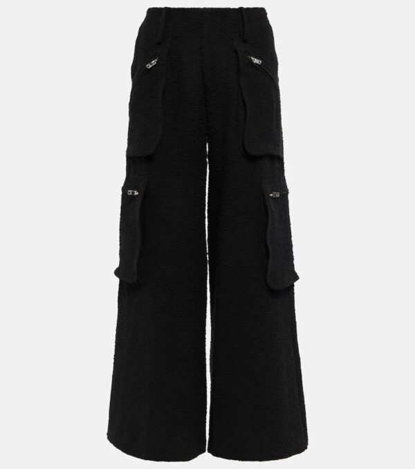 Amiri High-rise wide-leg cargo pants