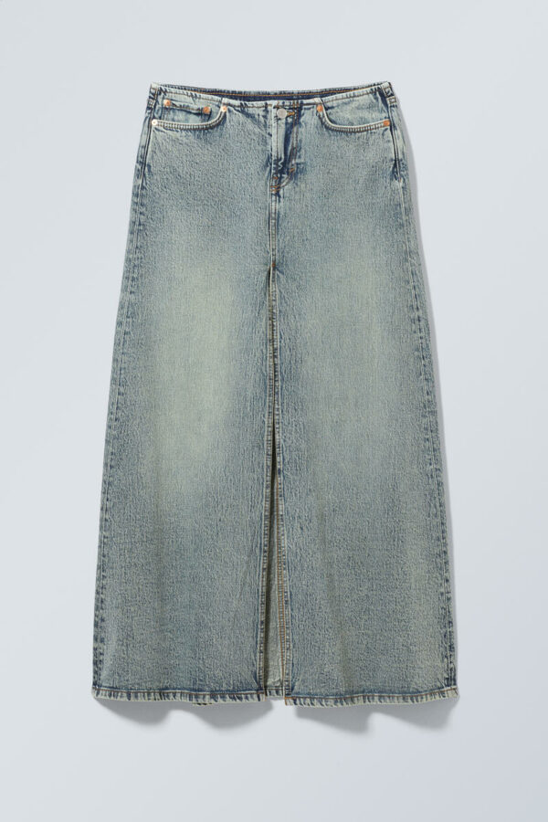 Anaheim Long Denim Skirt