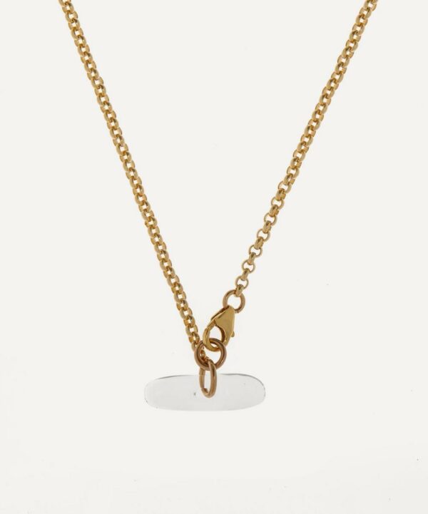 Annika Inez 14ct Gold-Filled Tight Rolo Chain Necklace ONE