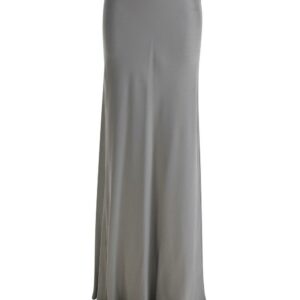 Antonelli Pleat-detailed Peplum Hem Maxi Skirt