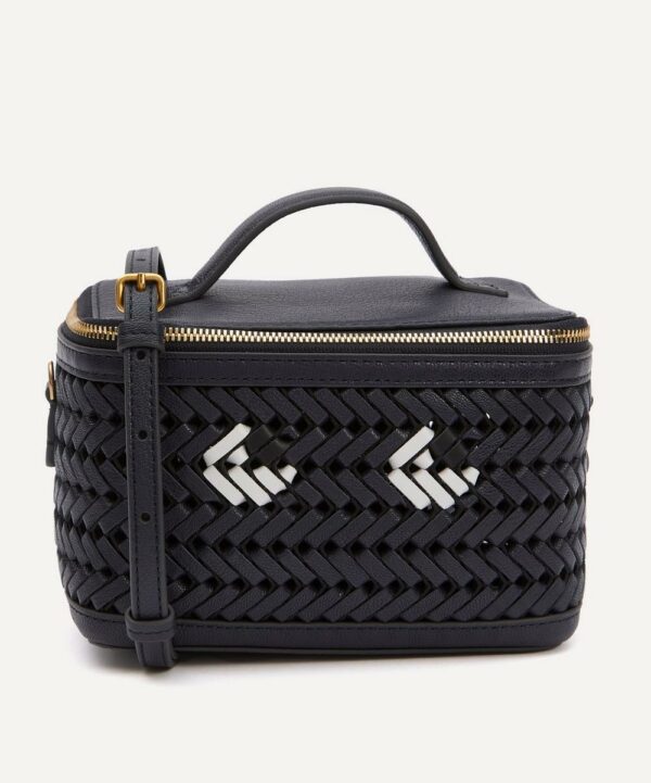 Anya Hindmarch Neeson Box Eyes Crossbody Tote Bag ONE