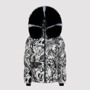 Arctic Army Women's Fur Puffer Jacket White / XS