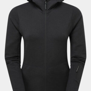 Artilect Womens Quandary Peak Hoodie Fleece Jacket - Black