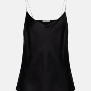 Asceno Milos silk satin camisole