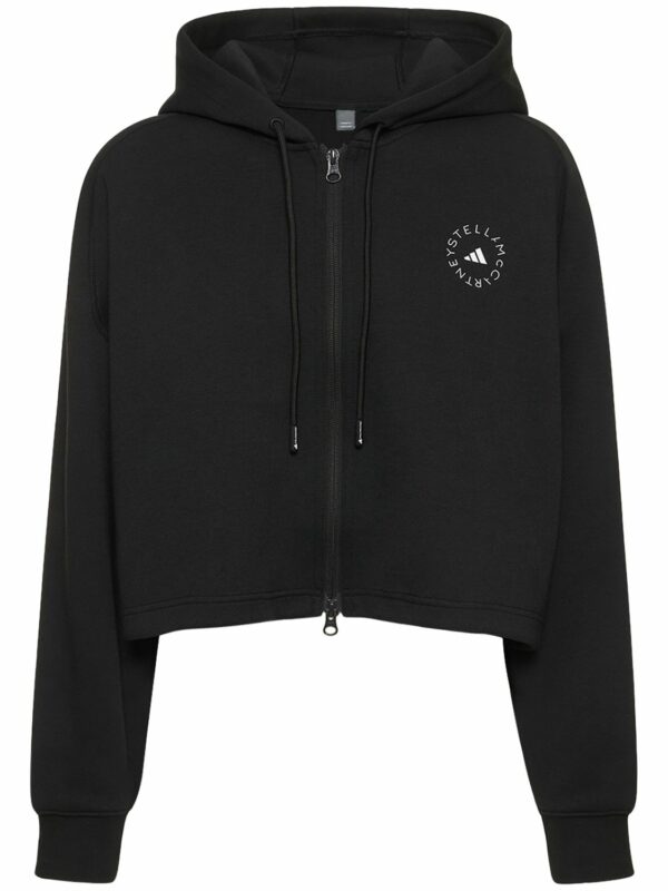 Asmc Sportswear Cropped Hoodie