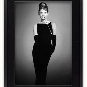 Audrey Hepburn - Little Black Dress Poster