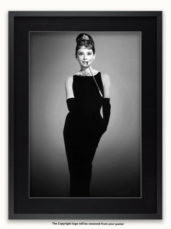 Audrey Hepburn - Little Black Dress Poster